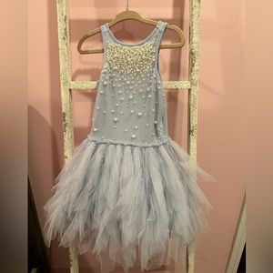 Ooh La La Couture Light blue dress size 4T